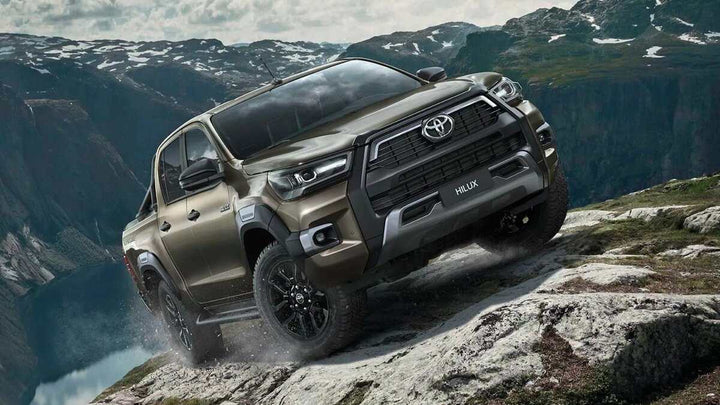 6x139.7/6x5.5 Offroad Wheels for a Toyota Hilux Pickup