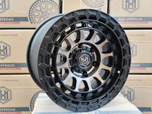 MH010 17"-MATTE BLACK GRAPHITE MACHINE FACE thumbnail