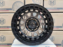 MH010 17"-MATTE BLACK GRAPHITE MACHINE FACE thumbnail