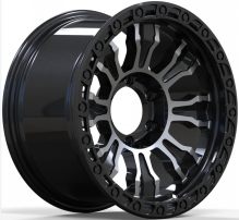 FBX087 17"18"- Matt Black Machine Face Bronze Coating