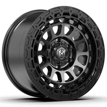 MH010 17"-MATTE BLACK GRAPHITE MACHINE FACE thumbnail