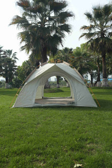Two doors and two windows off-white 4-person tent thumbnail