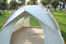Two doors and two windows off-white 4-person tent thumbnail