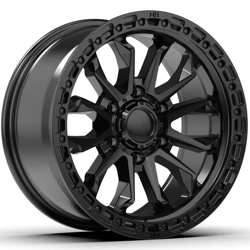 MH004 17"-MATT BLACK