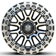 MH009 17"-MATTE BLACK MACHINE FACE thumbnail