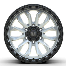 MH004 17"-MATTE BLACK WHITE MACHINE FACE thumbnail