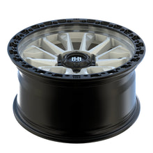 MH004 17"-MATTE BLACK WHITE MACHINE FACE thumbnail