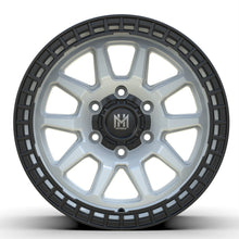 MH005 17"-MATTE BLACK WHITE MACHINE FACE thumbnail