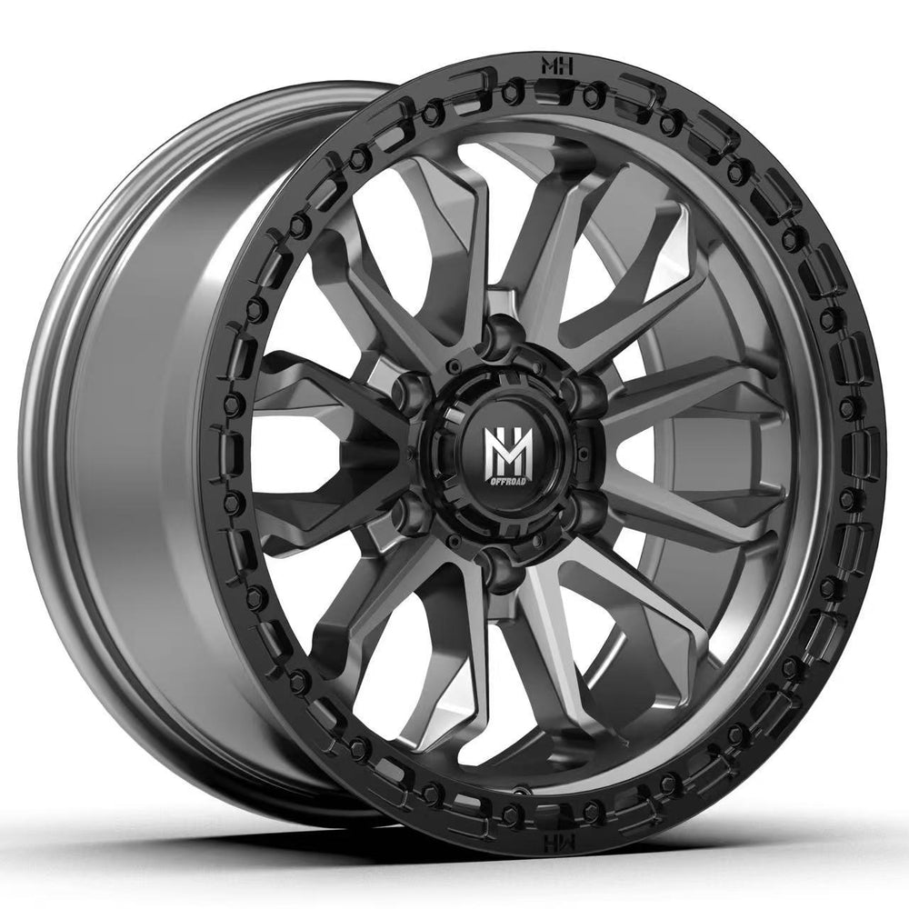 MH004 17"-MATTE GUNMETAL