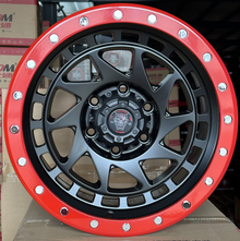 T-244 17"-Matt Black+Red Line thumbnail
