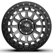 MH010 18"-MATTE BLACK GRAPHITE MACHINE FACE thumbnail
