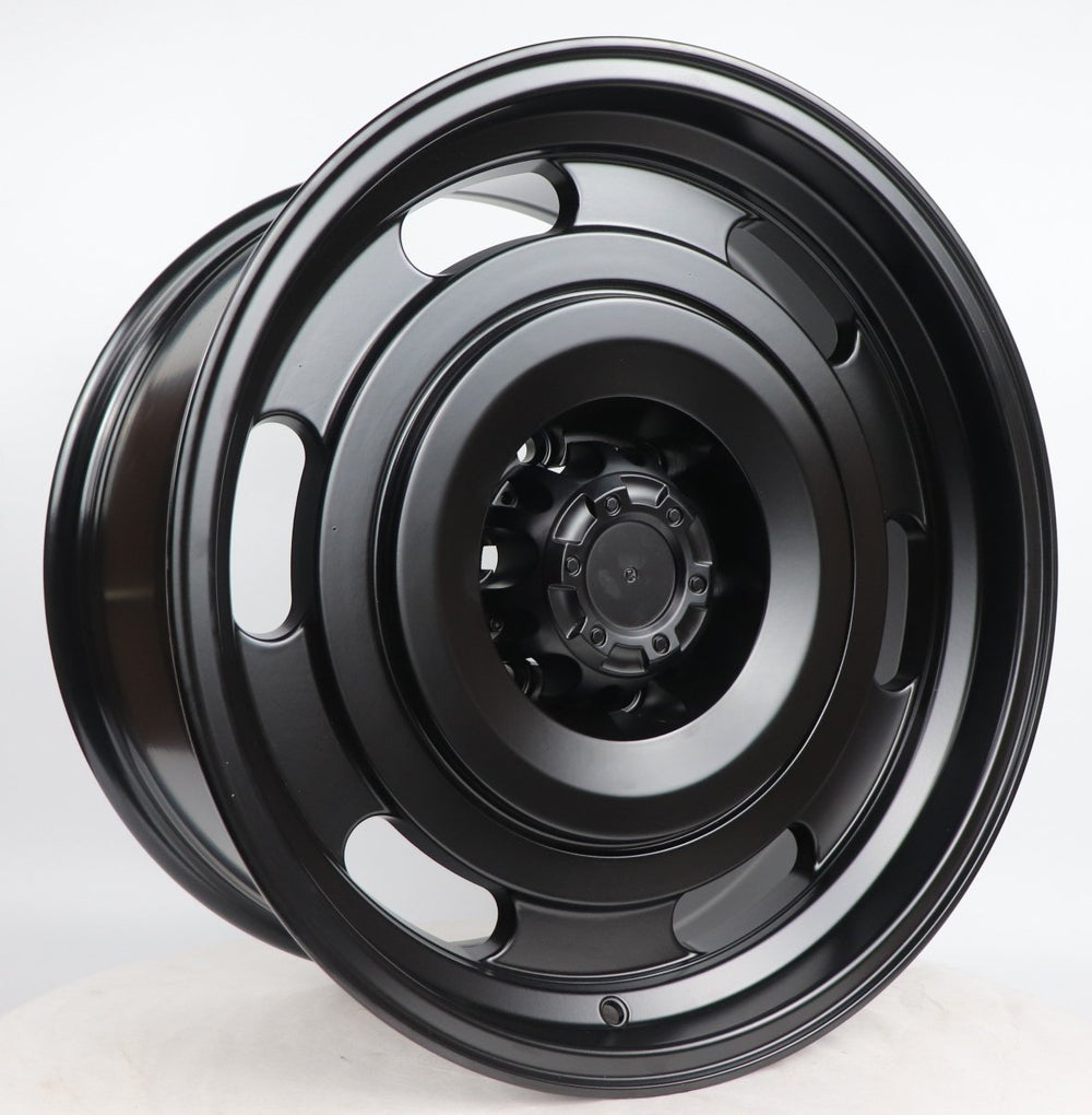 T-215 16"17"18"-Matt Black/White