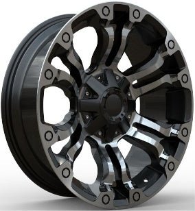 T-133 16"18"-Black Machine Face