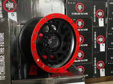 T-244 17"-Matt Black+Red Line thumbnail