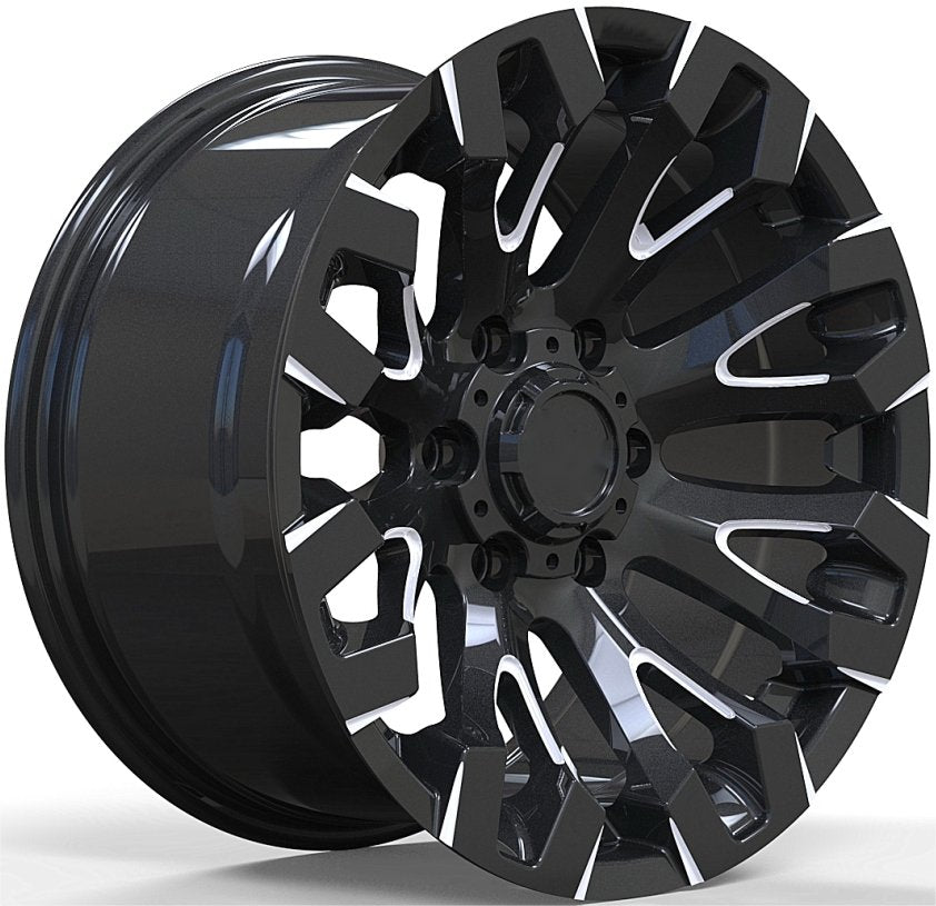 T-255 17"20"-Matt Black